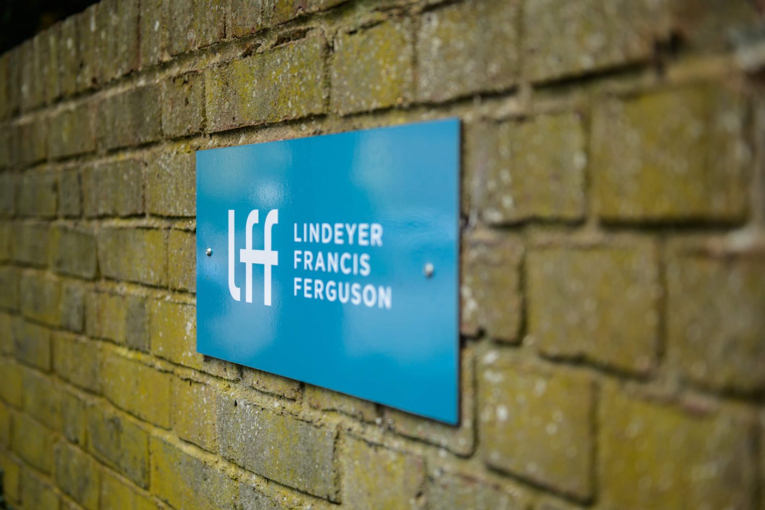 Lindeyer Francis Ferguson sign exterior