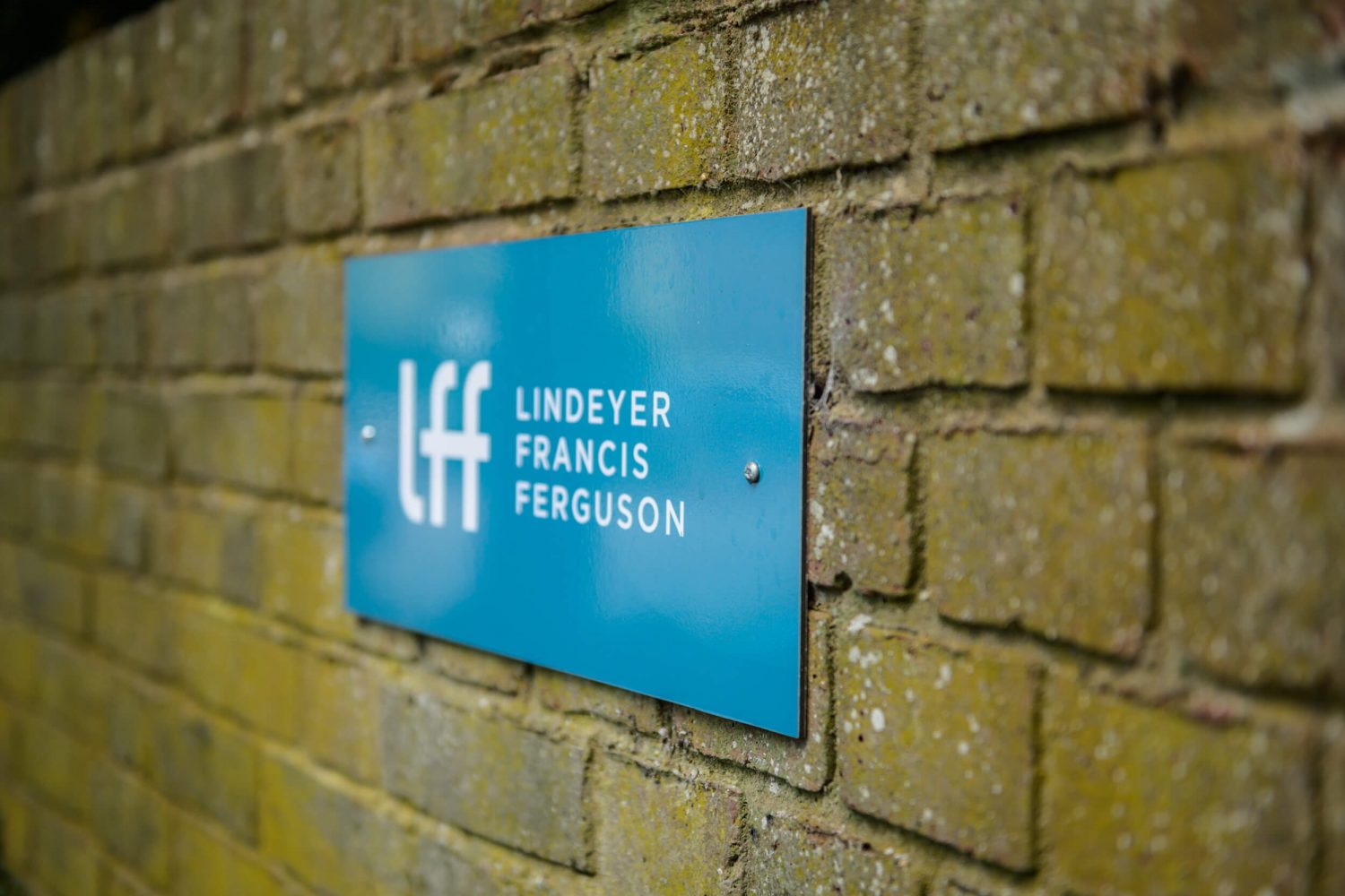 Lindeyer Francis Ferguson parking sign